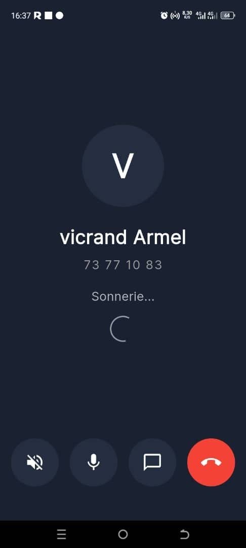 Appel chiffré