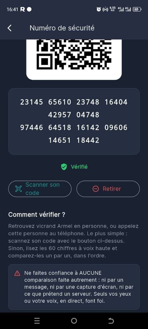 QR Sécurité